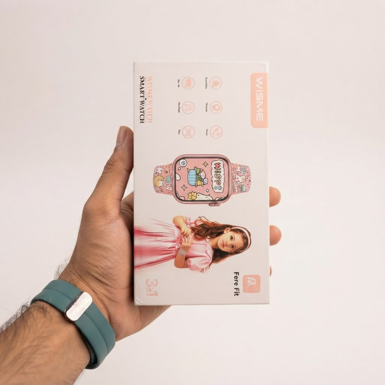 ساعت هوشمند دخترانه 3بند مدل wismi x66 mini